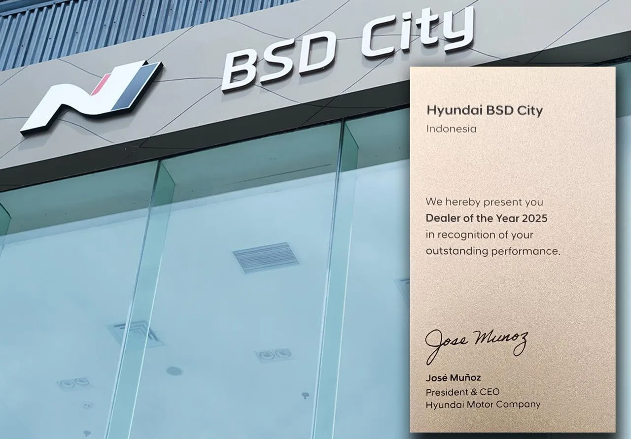 Penerimaan Penghargaan Dealer of The Year 2025